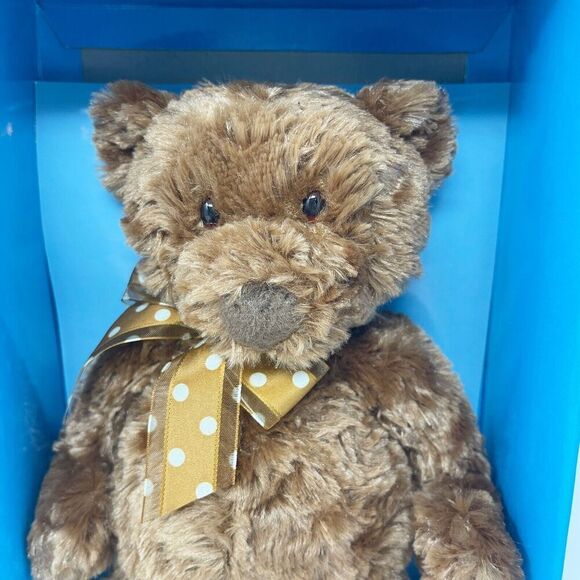 GUND Teddy Bear‎ Collector Plush Macy's New York NEW with Original Box Polka Dot - Picture 2 of 10